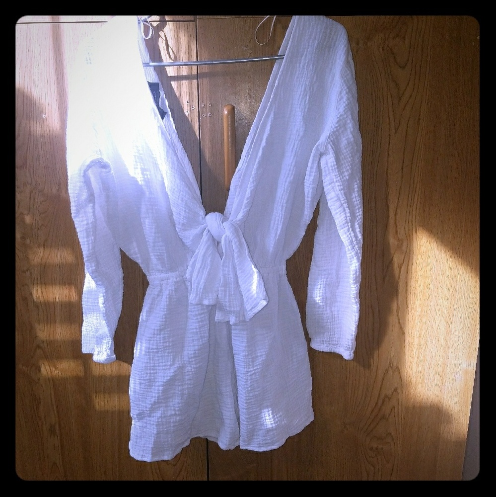 white romper